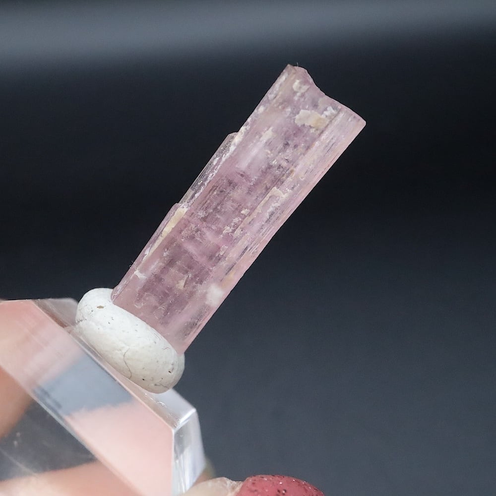 ピンクトルマリン カリフォルニア産 1.1g T836 鉱物 天然石 原石