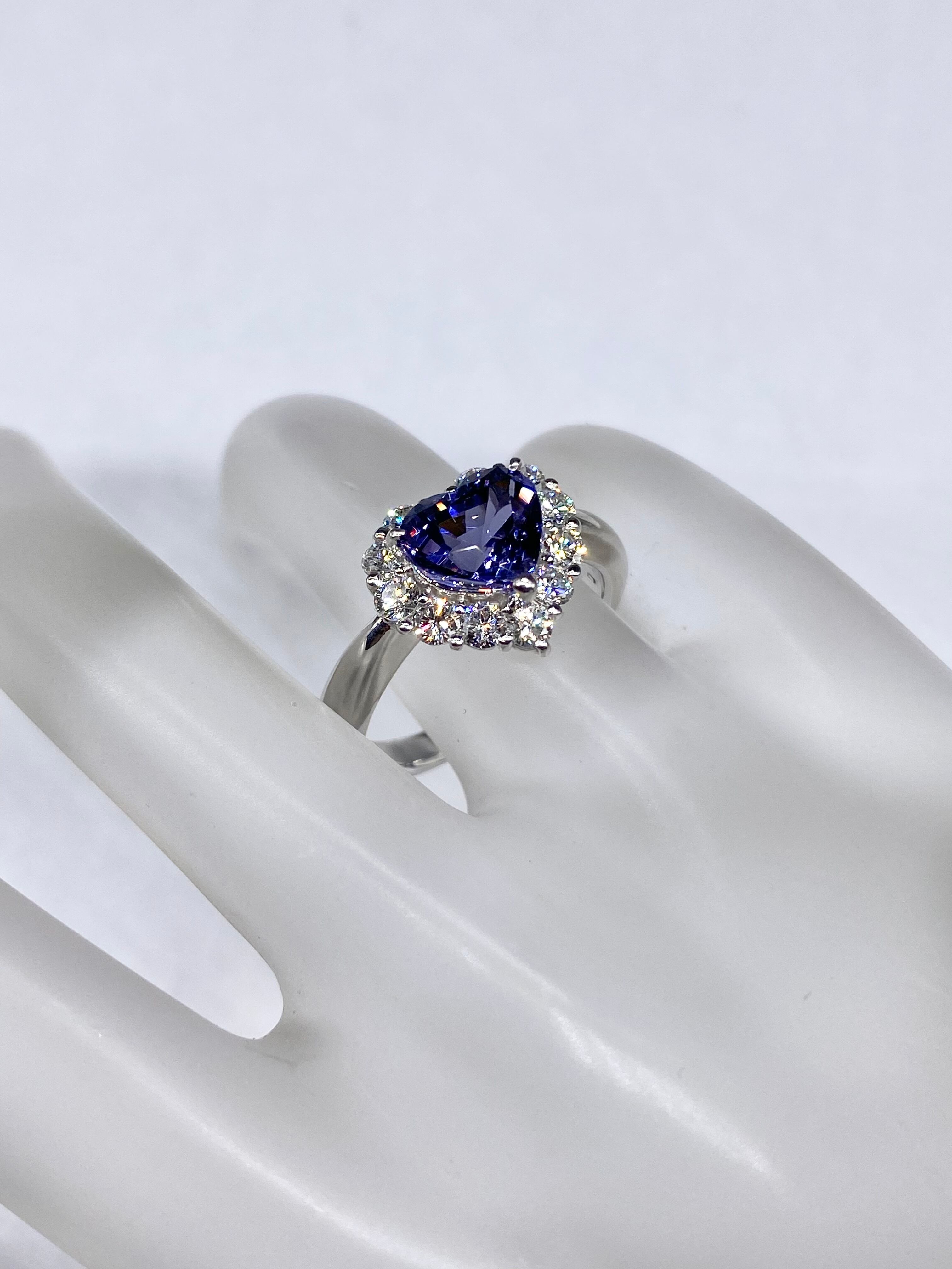 さくら＞天然コバルトスピネル　リング さくら＞天然コバルトスピネル リング さくら＞天然コバルトスピネル