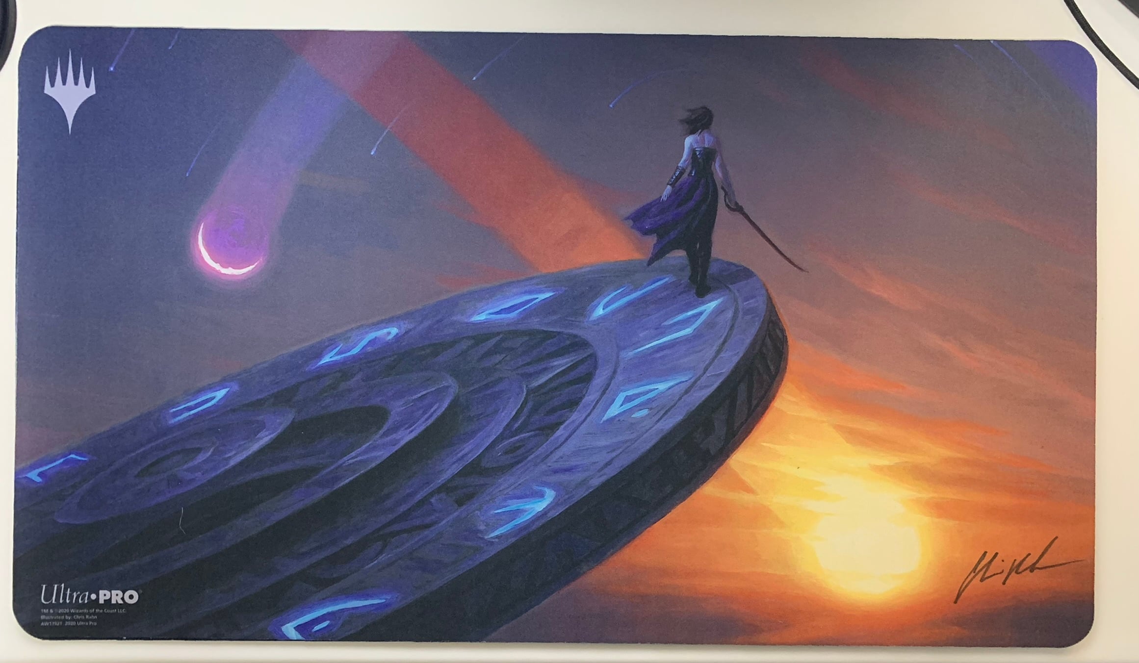 MTG タイムウォーク（Time Walk） プレイマット サイン入り 