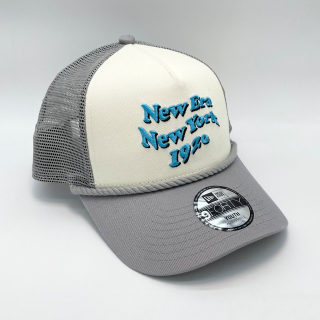 【キッズ】NEW ERA 9FORTY/940  Youth A-Frame トラッカー　 WAVE   LO
