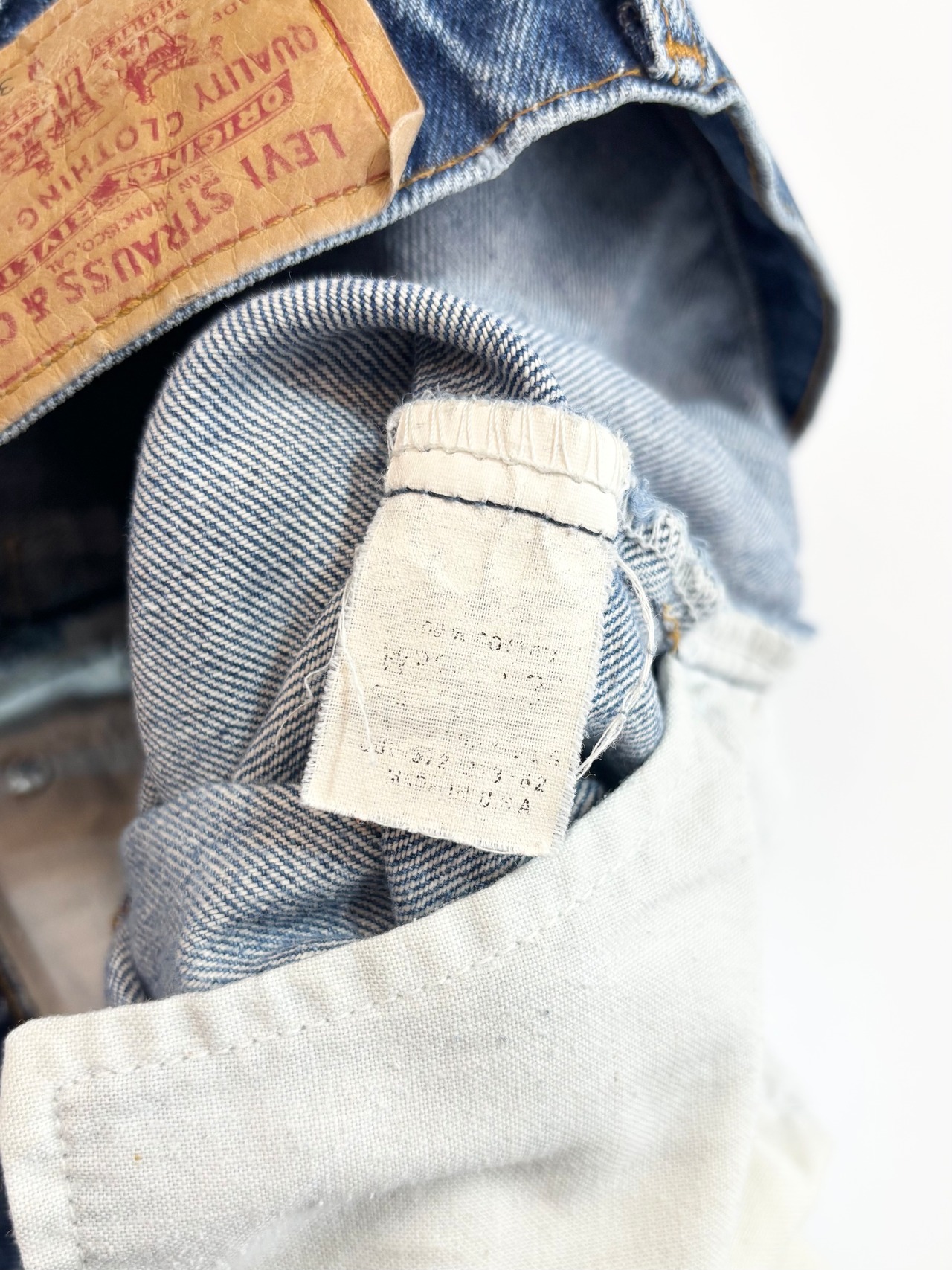 90s Levi’s 505 DENIM PANTS MADE IN USA Size W32L32→W31L31