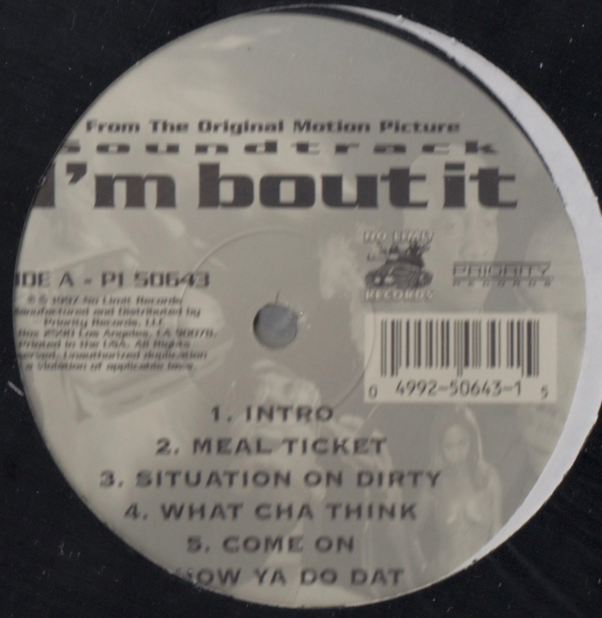 2LP】No Limit Records / I 新品貴重！ Various - I'm Bout It / レコード