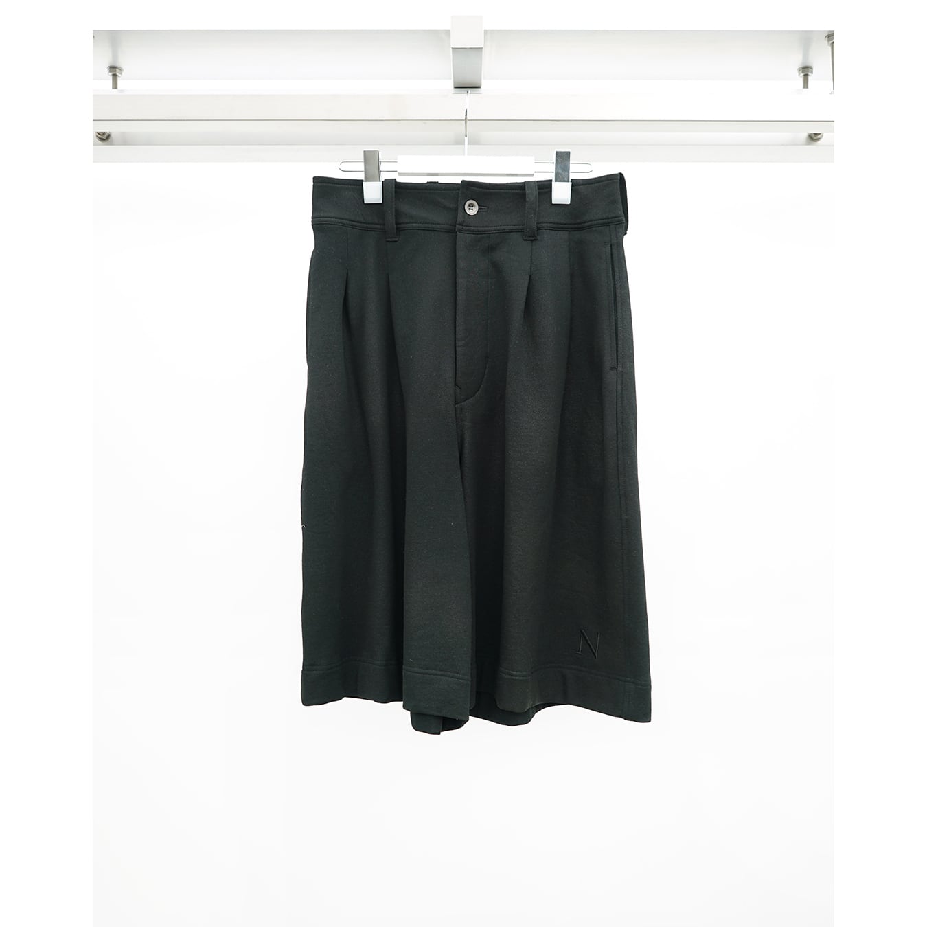 Nomàt] (ノマット) 25SS N-P-15 Short Pants（Black Paint） | Clique