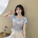 ✞ トップス 花柄レースショート スウィート ステッチ ✞ゴスロリ SM ミリ 甘ロリ クラロリ 和ロリ エレガント 黒ロリ 姫ロリ 華ロリ BB-BB3274215
