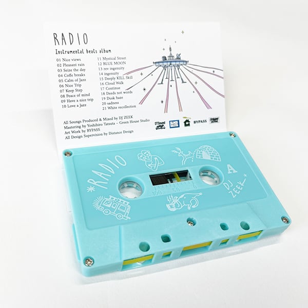 DJ ZEEK – RADIO［カセットテープ/DLコード］