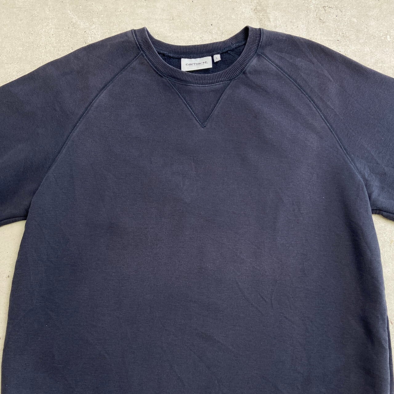 Carhartt カーハート ワンポイントロゴ スウェットシャツ ラグラン