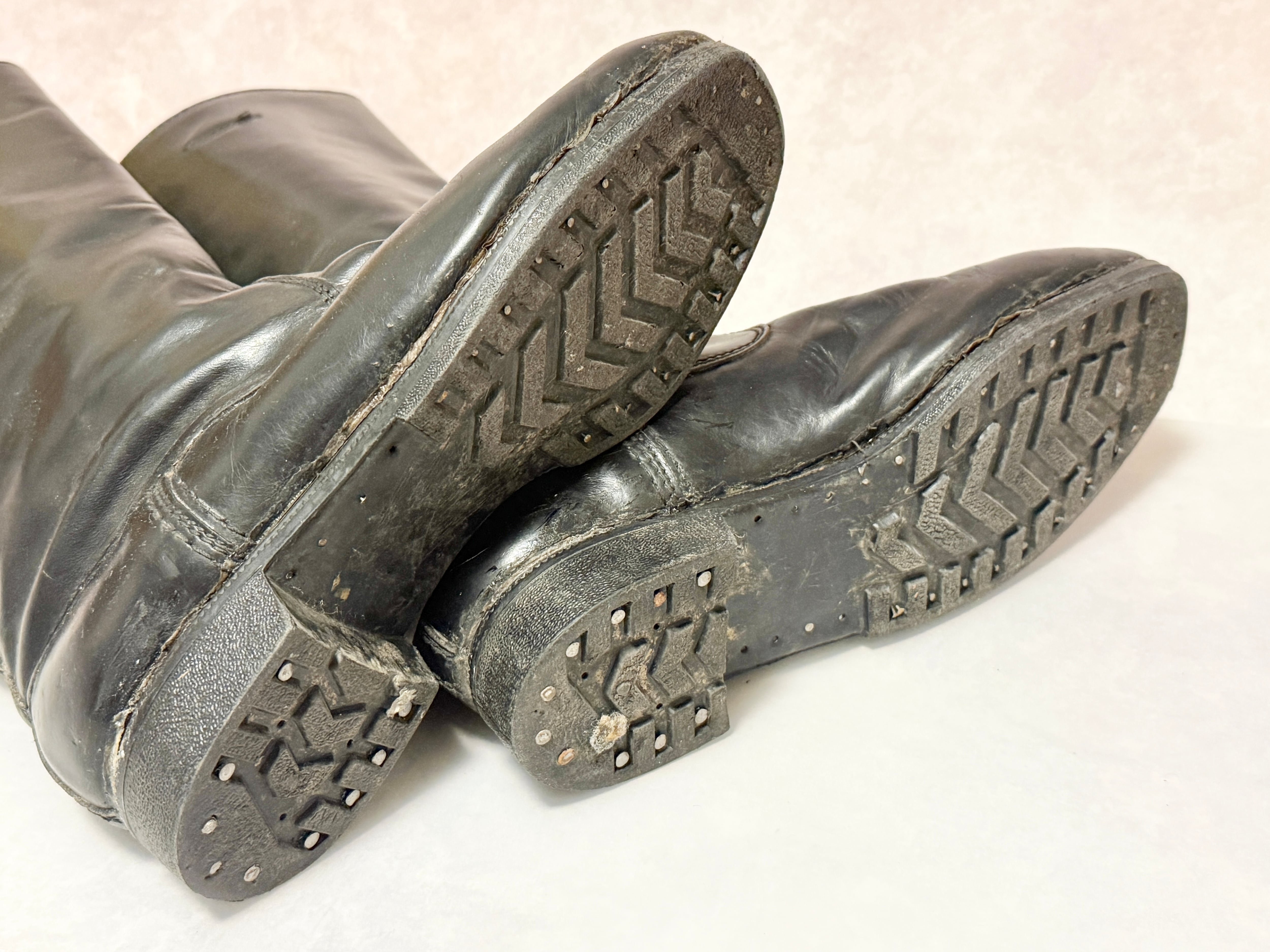 USED】WWII ドイツ軍代用 東ドイツ軍兵士官用ジャックブーツ（表記