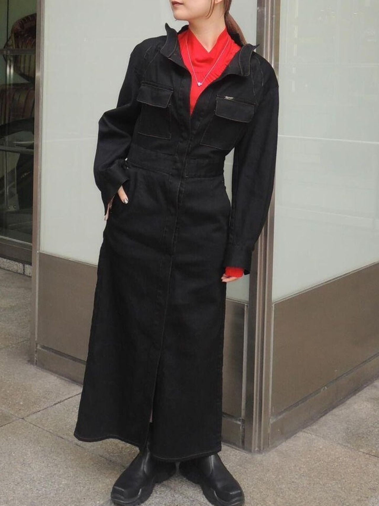 24AW】PHOTOCOPIEU フォトコピュー / ALYSSA / ワンピース | TRENT 