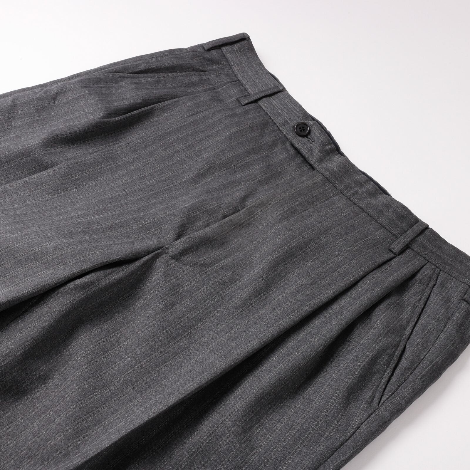 極美品】Brooks brothers special wool slacks pants W33 gray stripe