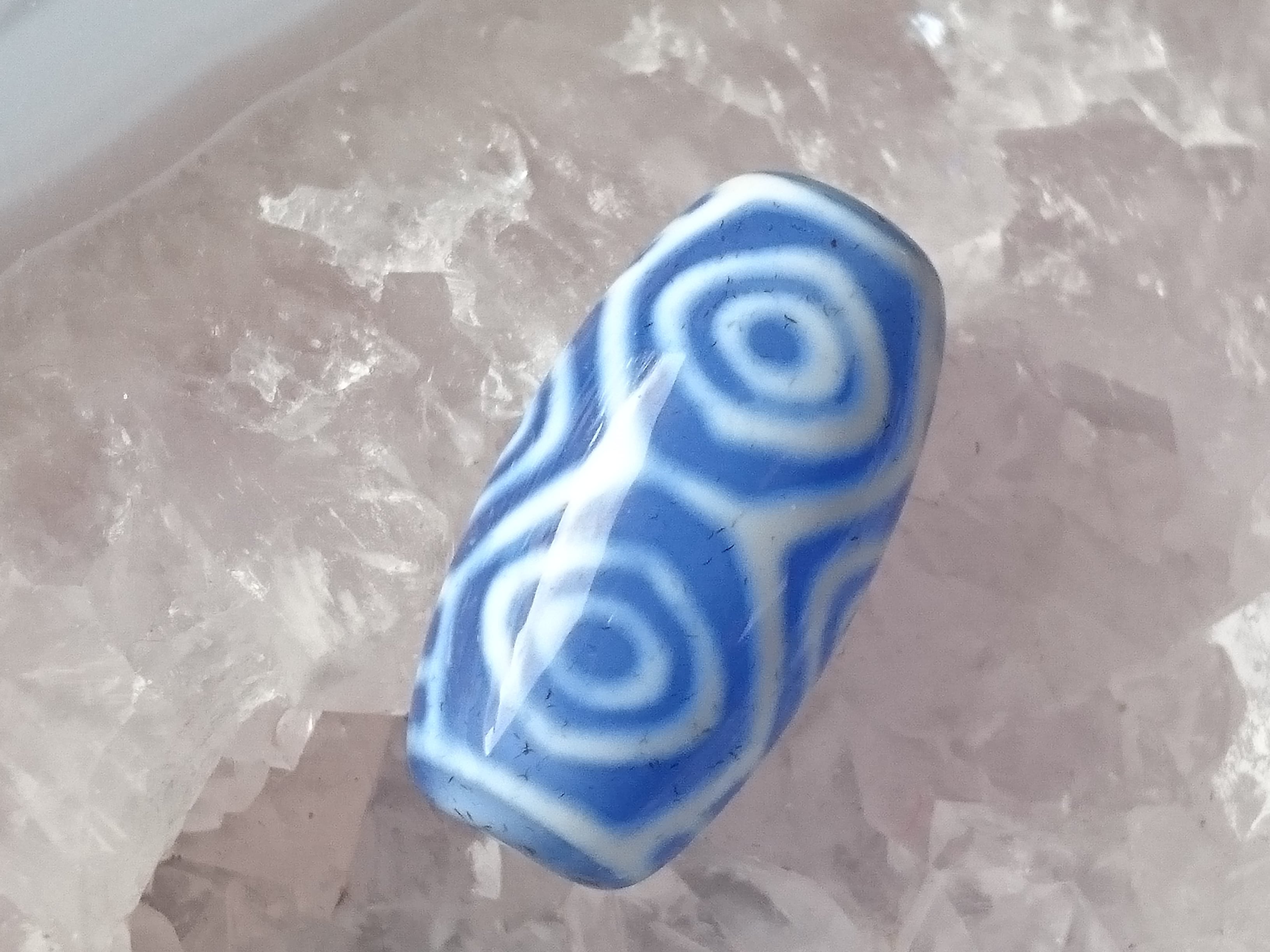 青玉髄✨龍眼天珠 | F*