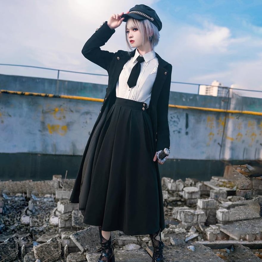 アウター コート 学園風 制服 ロリータ 王子系 ミリロリ コスプレ