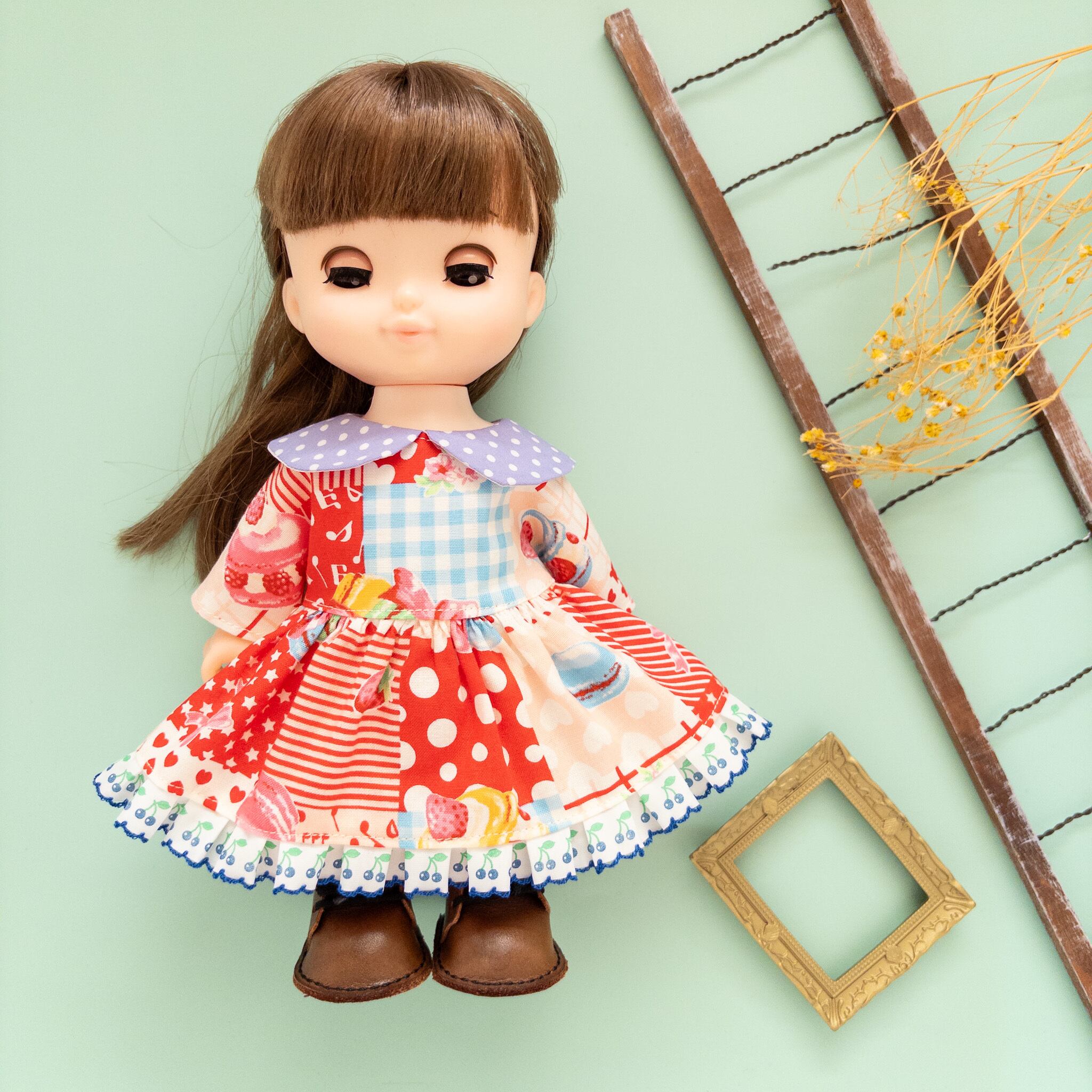 ソランちゃん♡メルちゃん♡アンティークローズワンピース2点セット