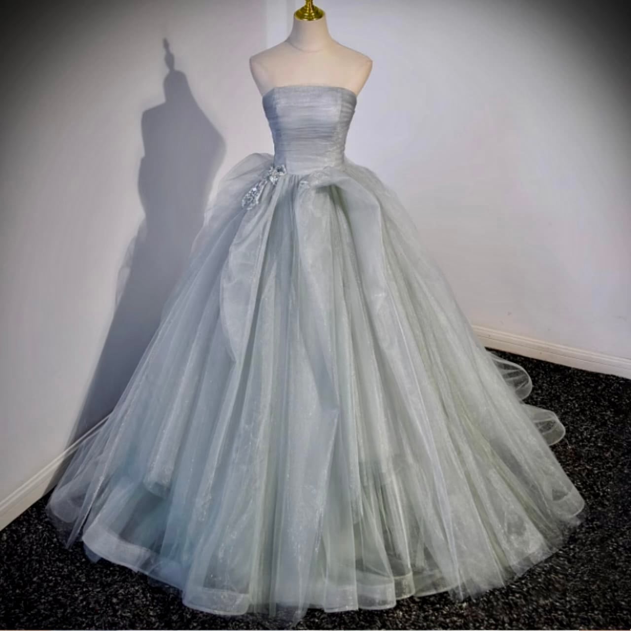 ドレス（シルバー・グレー） | ステージドレス MUSE BLESS