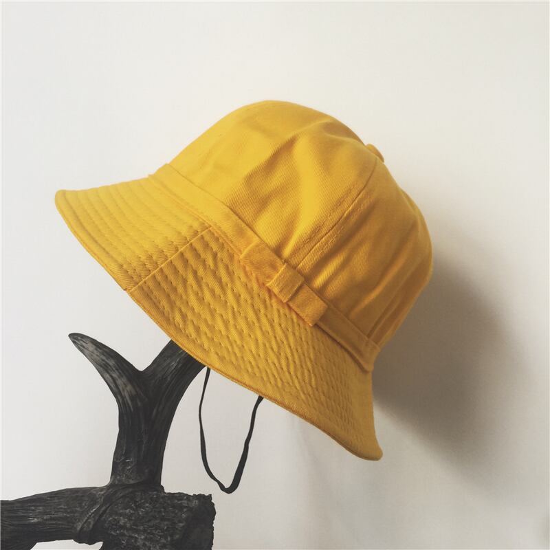 ちびまる子ちゃん幼稚園ソフトリトルイエローハット学生シェードフィッシャーマンポットハットサンハット女性版 ブラック・アイド・ピーズ62820677350