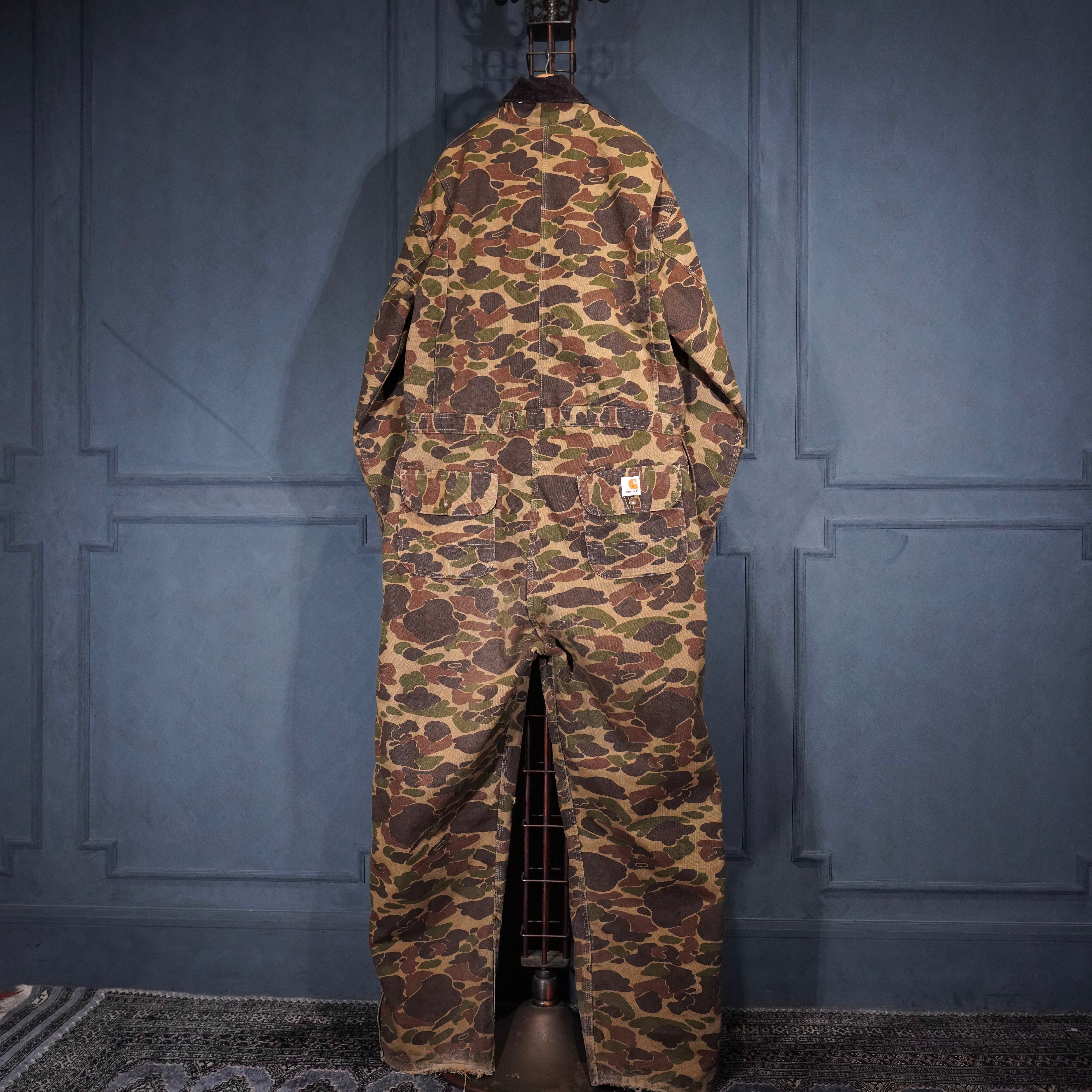 80's USA VINTAGE Carhartt DUCK HUNTER CAMOUFLAGE PATTERNED DUCK