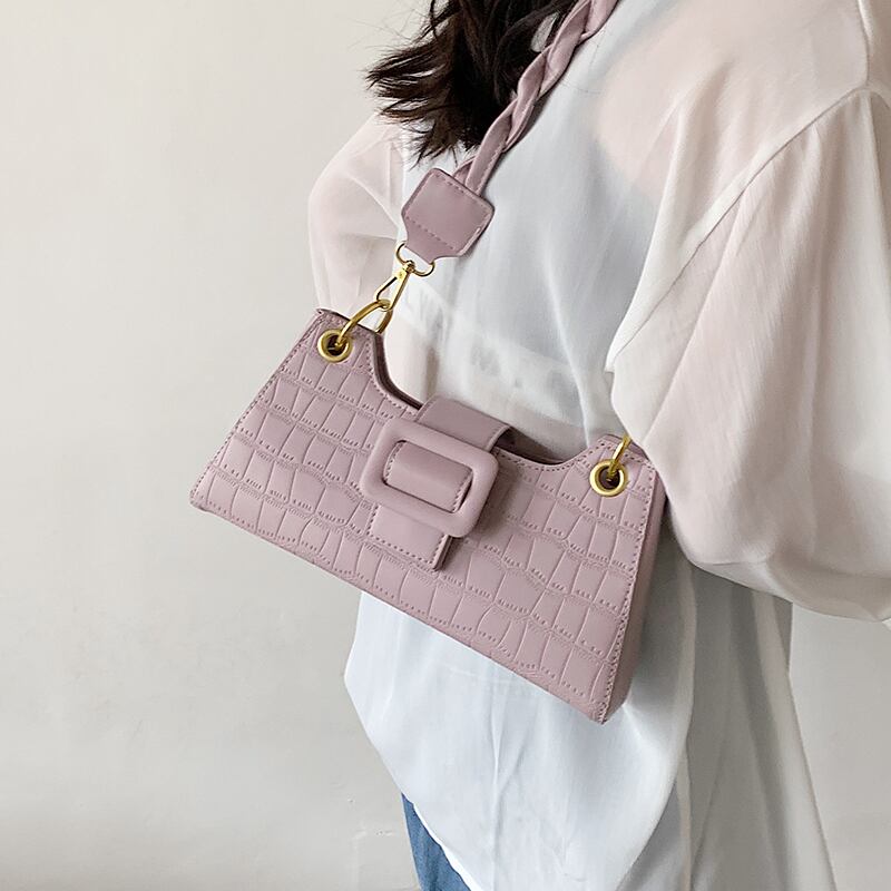 スタイルストーンパターン 手作りハンドバック31352120699