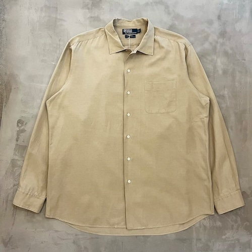 Polo Ralph Lauren Silk × Cotton Shirt
