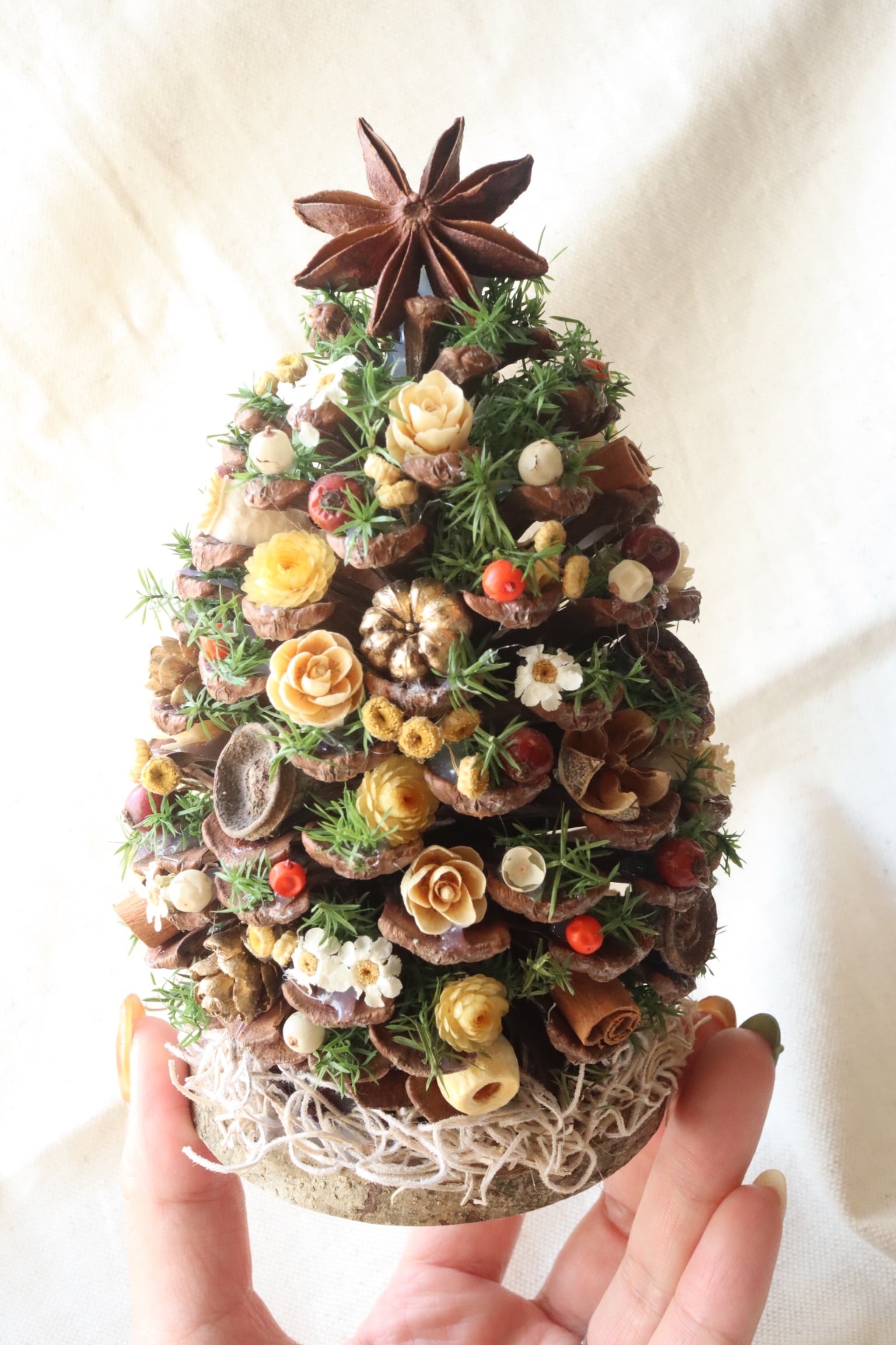 限定】巨大松ぼっくりツリー手作りキット/親子で楽しむクリスマス