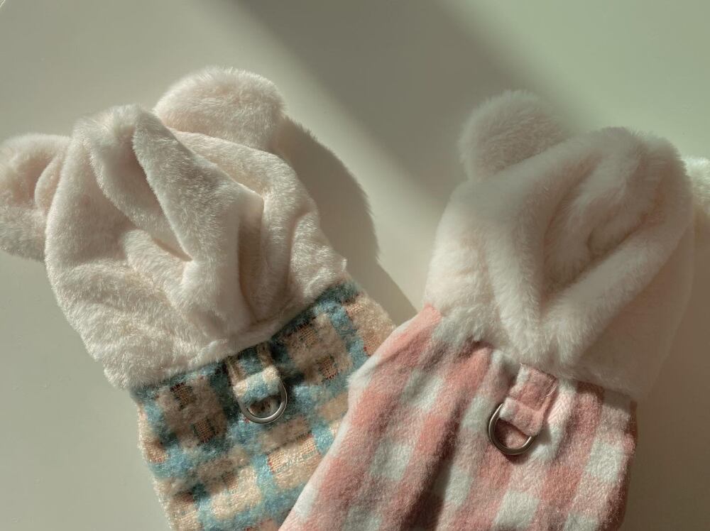 《予約》HI0019 White Bear Vest(全2色)