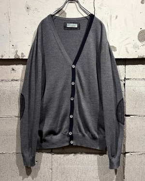 【Caka otto】Asymmetry Design Vintage Loose Knit Cardigan