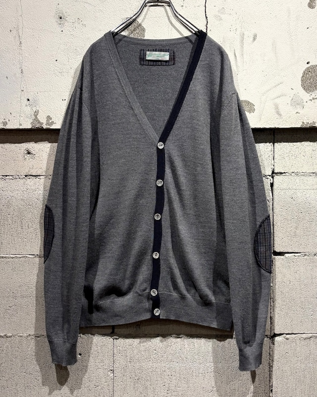 【Caka otto】Asymmetry Design Vintage Loose Knit Cardigan