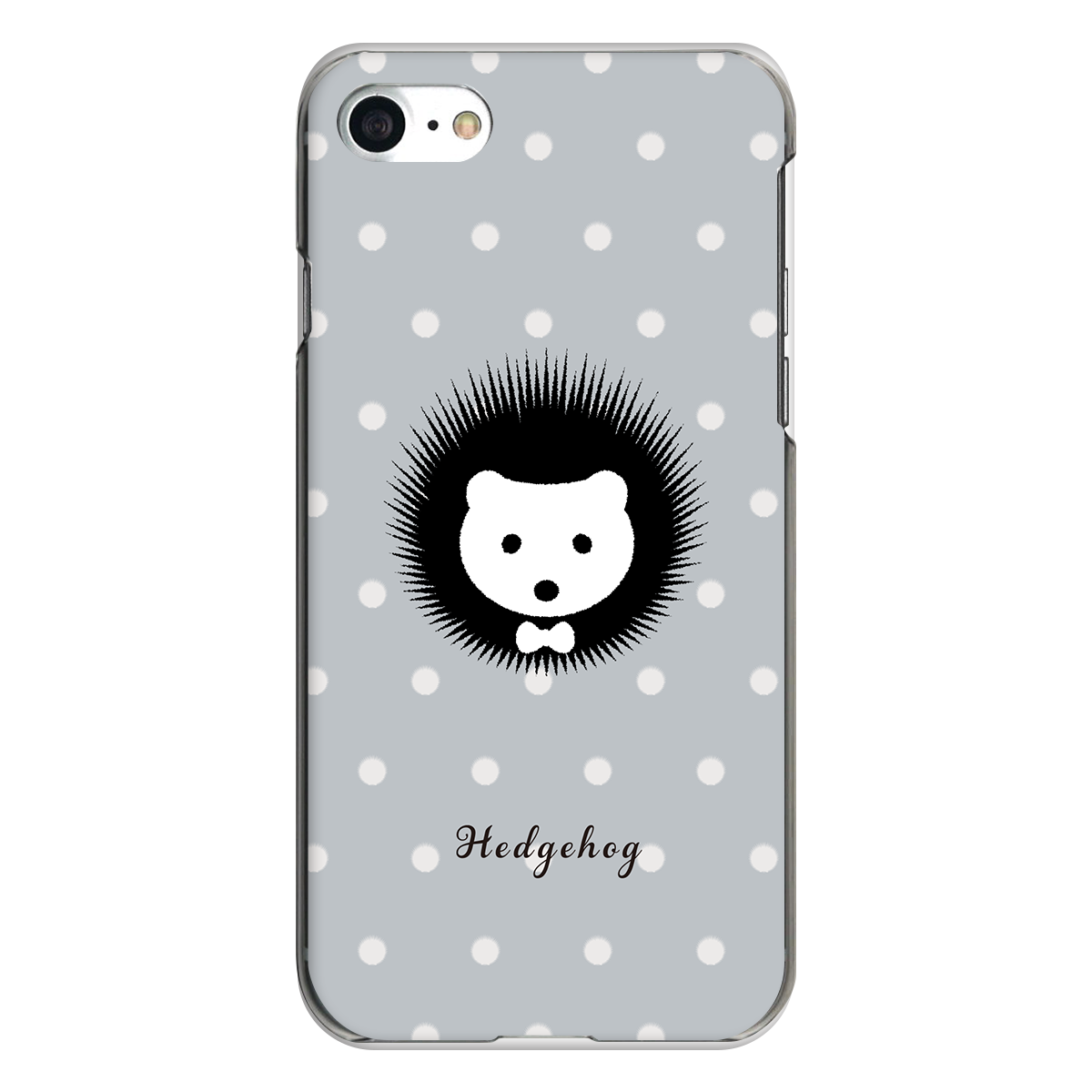 iPhone対応 スマホ ハードケース クリア ハリネズミ 動物 【iPhone17 / iPhone16e / AQUOS / Xperia 他 iPhone / Android ほぼ全機種対応】 |desr3060