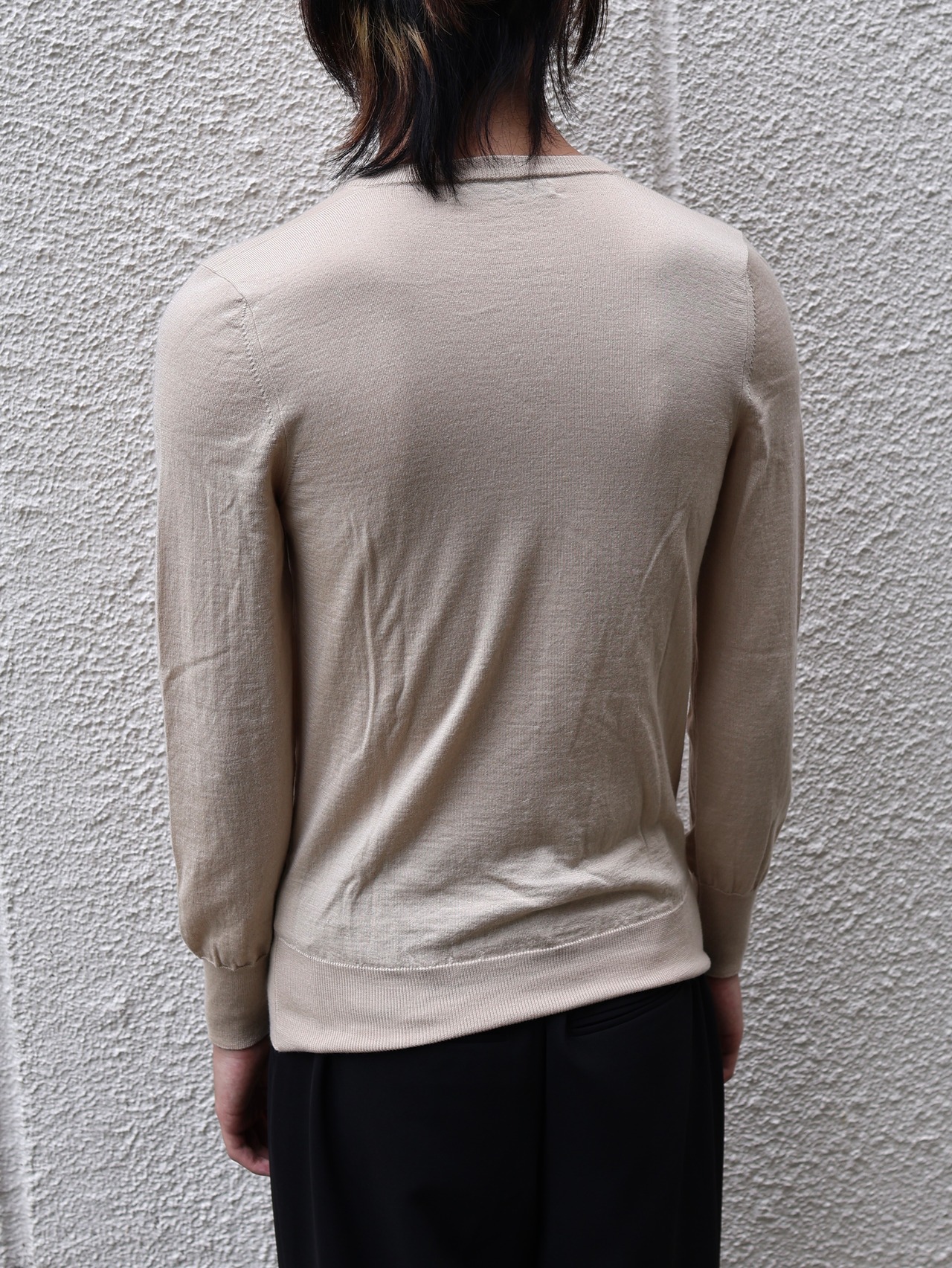 【christian dior】logo design Vneck knit