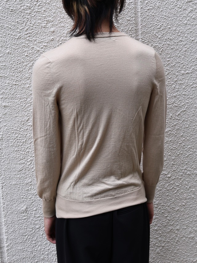 【christian dior】logo design Vneck knit