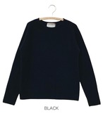 【定番】カシミヤ×セーブルなめらか プルオーバー