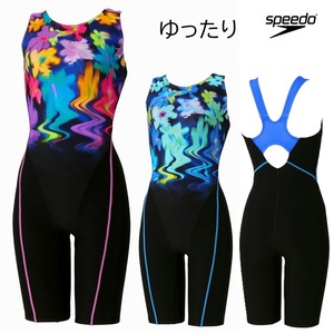 スピードフィットネス水着[レディース]SFW12662 デイジールースンニースキン ゆったり 縫込みカップ