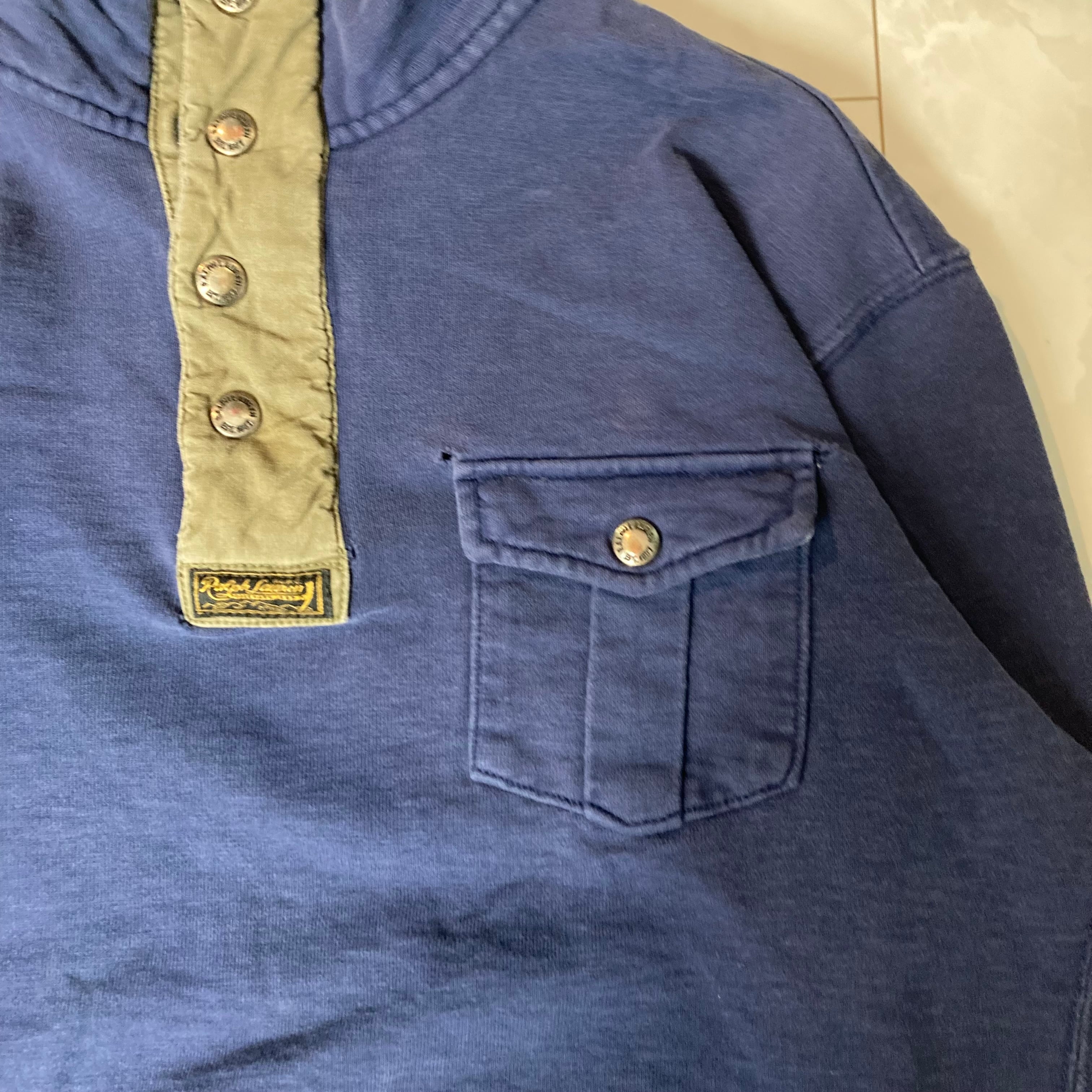 90s】POLO by RALPH LAUREN スウェット M コットン100% ブランドタグ 