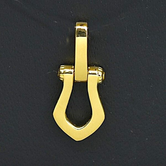 18金】馬蹄ペンダントトップ K18 ホースシューネックレス 新品 刻印 