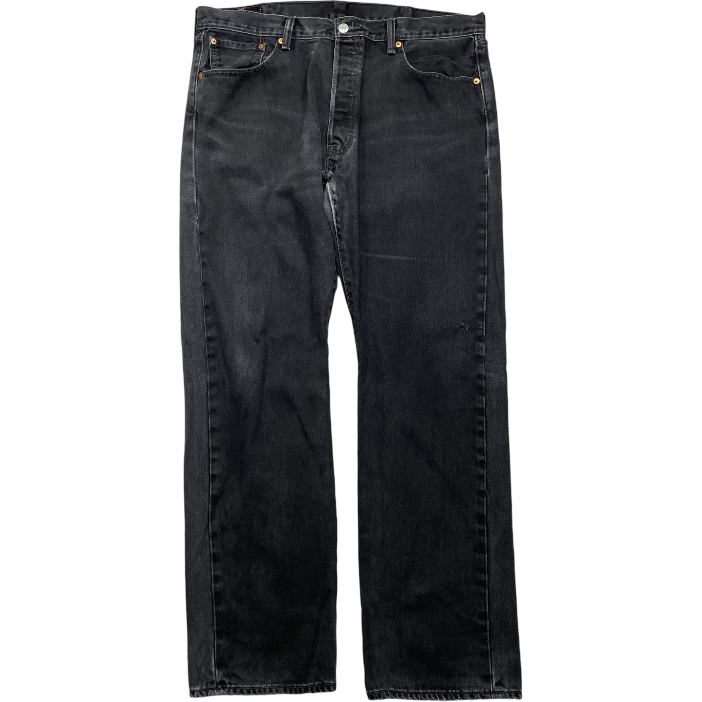 《実寸 W38L30》 Levi's リーバイス 501 ブラックデニム no.4936