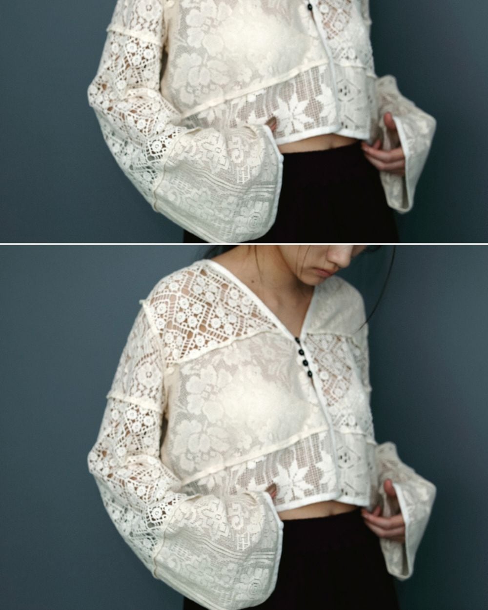 トップス anuke Volume Cutwork Blouse anuke 】Volume Cutwork Blouse | valance 福井｜レディース セレクト