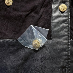 vintage BALENCIAGA leather set-up