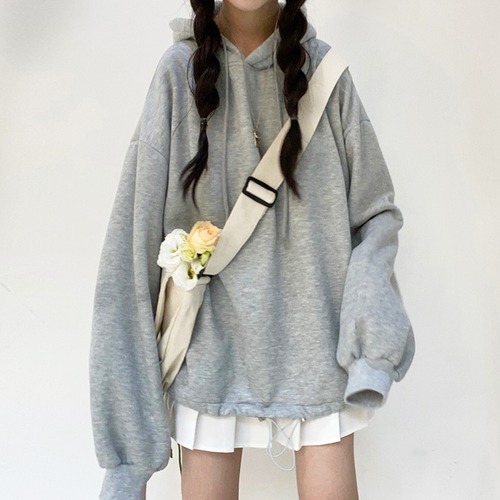 ✞ ♡フードセーター 大人女子☆カラーカジュアルプルオーバー トップス ロング ピュア ✞ゴスロリ SM ミリ 甘ロリ クラロリ 和ロリ エレガント 黒ロリ 姫ロリ 華ロリ BB-BB94801484537