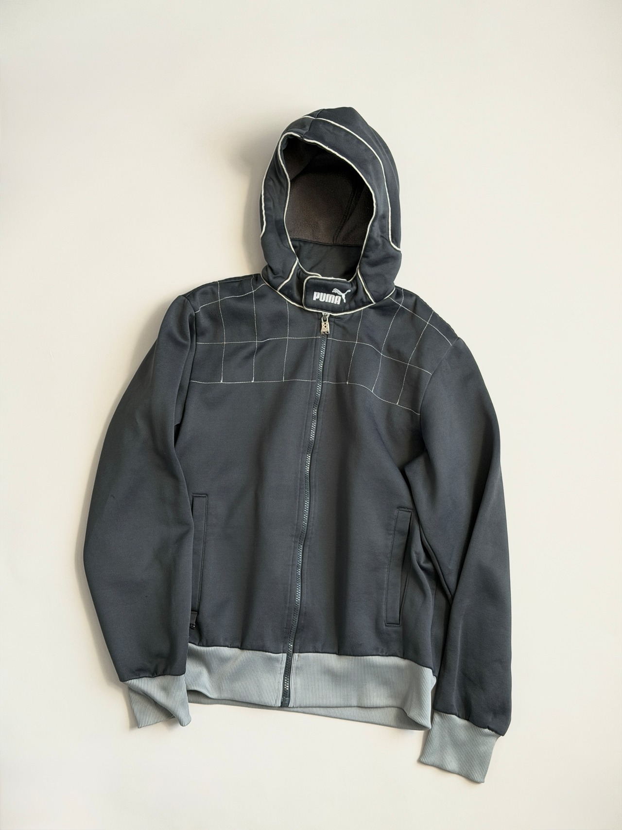 PUMA gray hoodie - 1