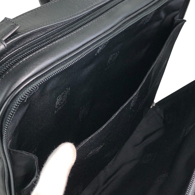 LOEWE ロエベ ショルダーバッグ ブラック アナグラム レザー vintage ヴィンテージ オールド irfme7