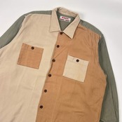 90s McGREGOR マックレガー クレイジーパターン 長袖シャツ LL/マルチ メンズ