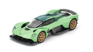 POP RACE（ポップレース） 　1/64 ASTON MARTIN VALKYRIE IRIDESCENT EMERALD／アストンマーティン ヴァルキリー イリディセントエメラルド     PR640269