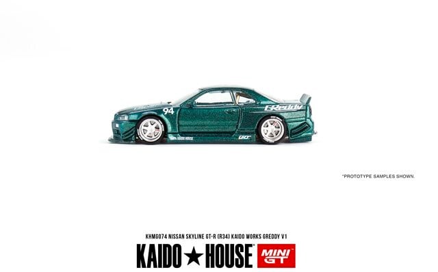 KAIDO HOUSE x TSM ミニGT 1/64 日産 スカイライン GT-R R34 Kaido 
