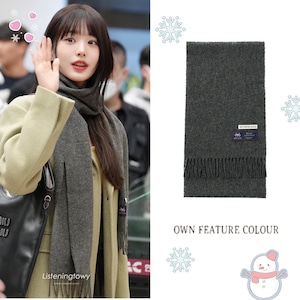 ★IVE ウォニョン 着用!!【OWN FEATURE COLOUR】Abraham Moon Muffler