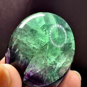 149.透明度高め！虹✩フローライトたまご