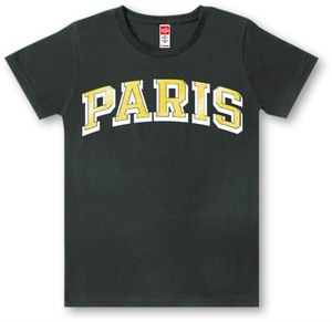 #386 TシャツPARIS LOGO/BLK