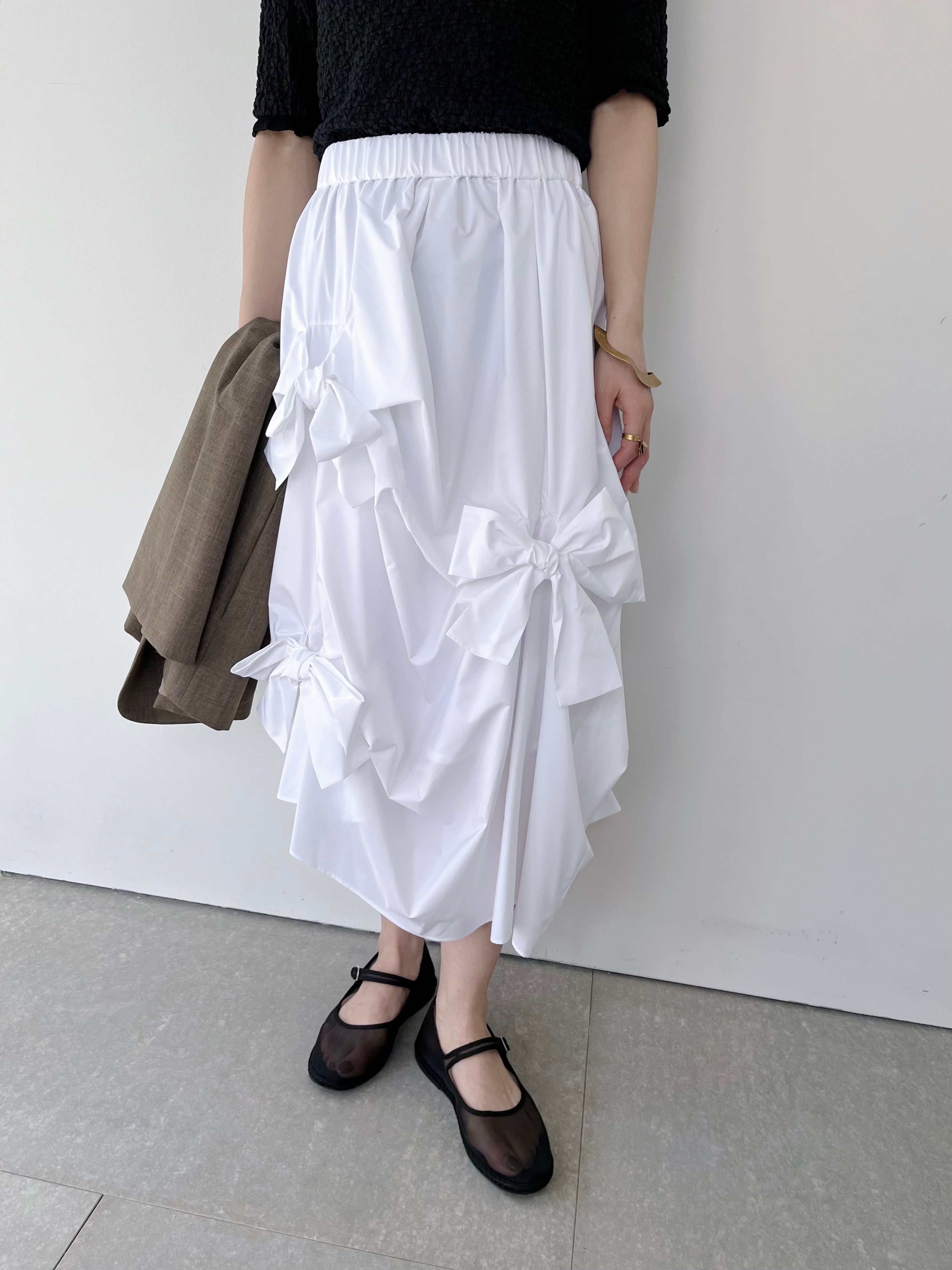 MUVEIL リボンノットスカート | KOKO