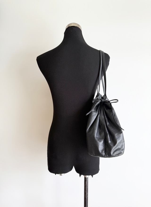 2000s MIU MIU LEATHER SHOULDER BAG