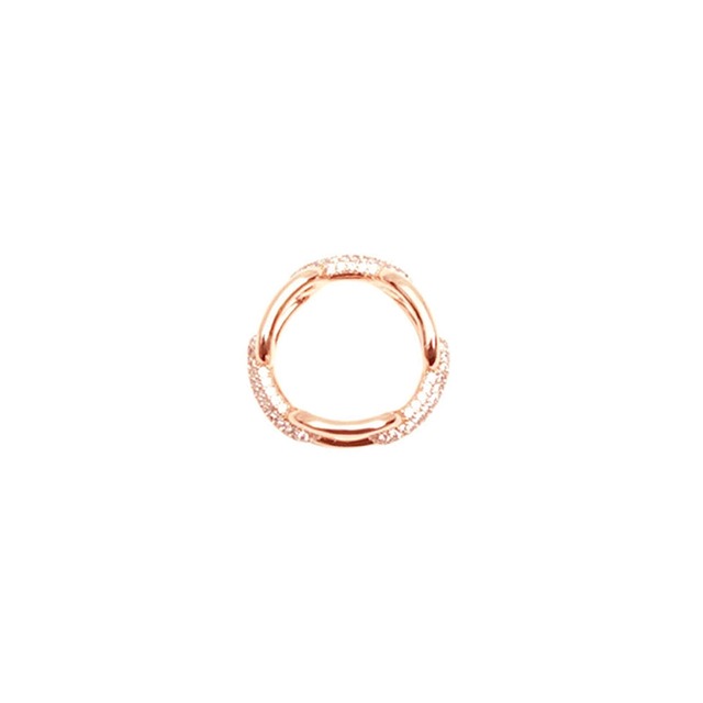 ダニエルウェリントン DANIEL WELLINGTON Crystal Link Ring 68 RG リング DW00400587 レディース メンズ ローズゴールド リング
