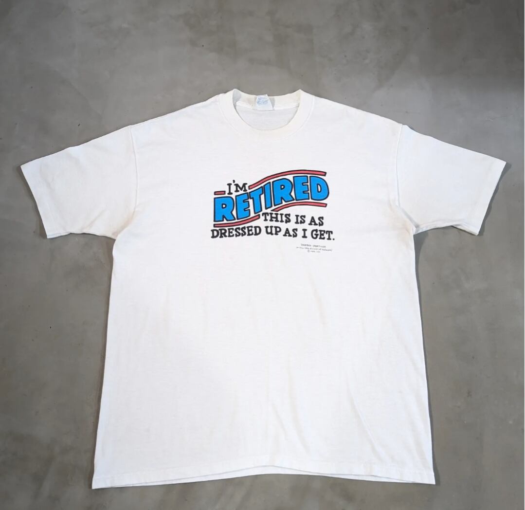 90s shoebox greetings print tee 小岩店
