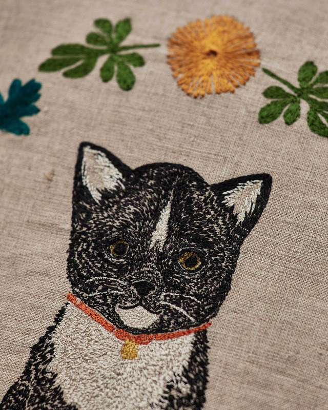 Coral & Tusk クッションカバー Kitten Cameo (30x40)