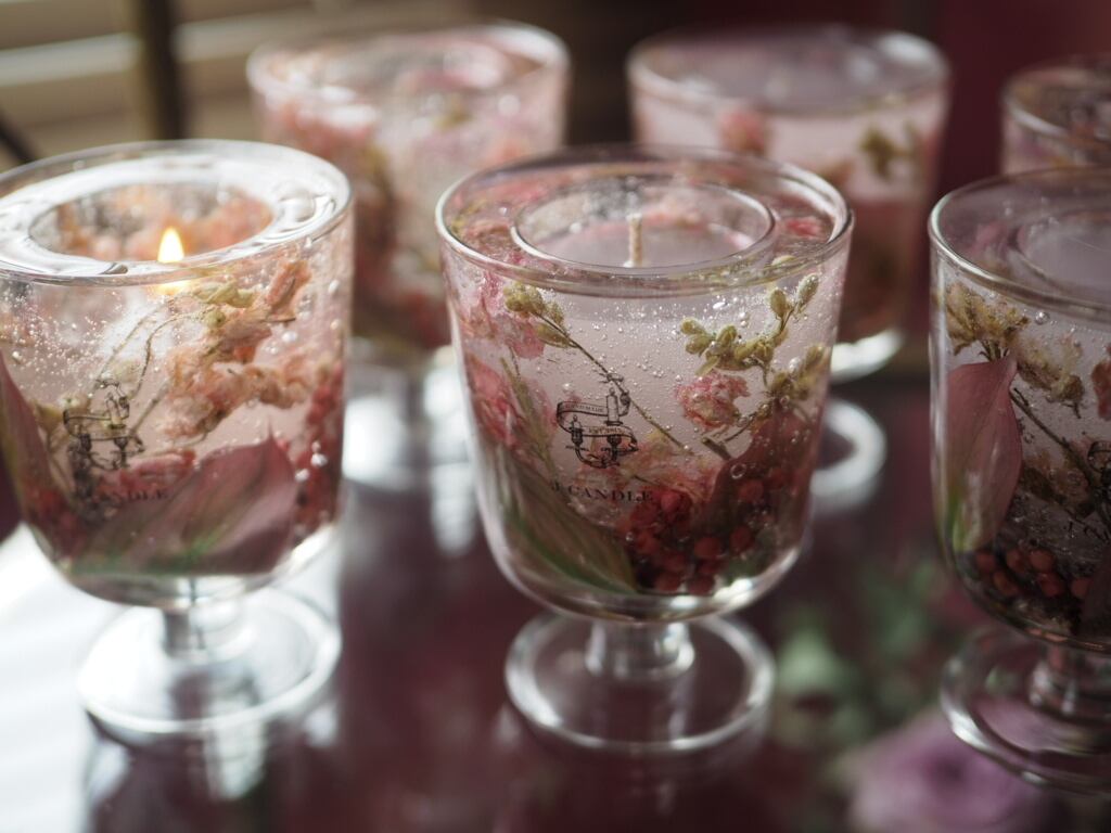 完売ボタニカルキャンドル ボタニカルキャンドル クラックキャンドル